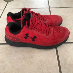 Boys youth under Armour sneakers